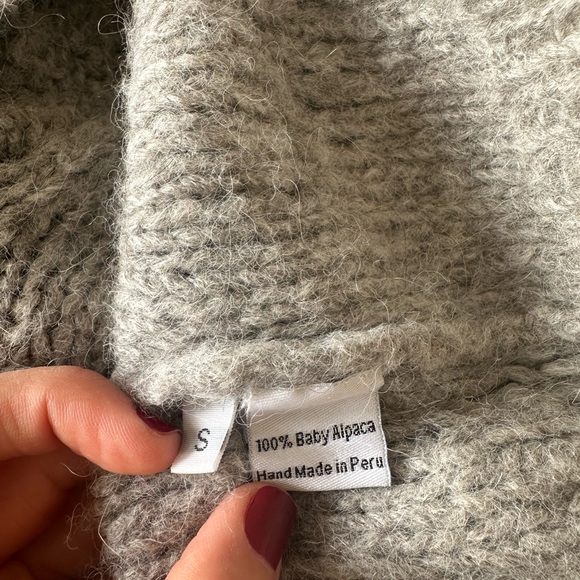 Ulla Johnson Baby Alpaca Cowl Neck Sweater/Small - Picture 8 of 8